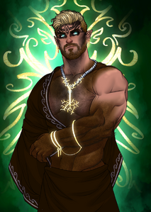 Bard, God of justice and leader of the Eili in opposition to the Vola.